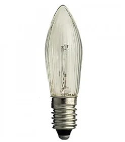 3 Ampoules De Rechange 55V, 3W Pour Chandelier Electrique 5 Lampes|Konstsmide, guirlandes lumineuses de Noël Sale