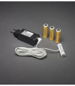 Adaptateur Secteur Pour Articles Sur Piles 4 X 1,5 V Aa|Konstsmide, guirlandes lumineuses de Noël Sale