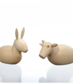 Animaux Pour Crèche De Noël, L'Ane Et Le Boeuf, 8 Cm|Schalling, crèche moderne Best