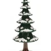 Arbre D'Hiver Avec Cristaux De Neige - Village De Noël Miniature|Hubrig, figurines pour enfant Online