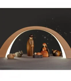 Arche Lumineuse En Bois A Eclairage Led|Köhler, Père Noël en bois Best