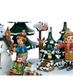 Boite A Musique Noël, Jeux D'Enfants Dans LÀ Neige|Hubrig, figurines pour enfant Best