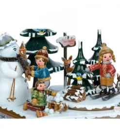 Boite A Musique Noël, Jeux D'Enfants Dans LÀ Neige|Hubrig, figurines pour enfant Best