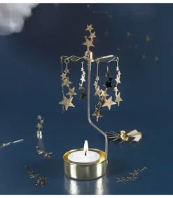 Bougeoir Carrousel Nuit Etoilee|Pluto Produkter, déco de Noël Scandinave Online