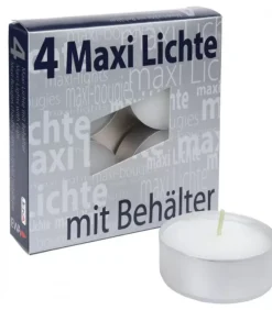Bougie Chauffe-Plat X 4|Ewa Kerzen, bougies de Noël et bougies de l'Avent Outlet