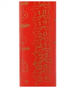 Bougie De L'Avent Graduee, 25 Cm|Ewa Kerzen, bougies de Noël et bougies de l'Avent Sale