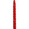 Bougie Torsadee Pour Chandelier 25 Cm|Ewa Kerzen, bougies de Noël et bougies de l'Avent New