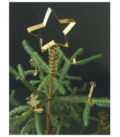 Cimier De Sapin Etoile Dore|Pluto Produkter, déco de Noël Scandinave Online
