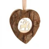 Coeur En Bois A Suspendre Motif Cisele Cerf, 6 Cm|Waldfabrik, photophore en bois et étoile sapin de Noël Sale