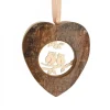 Coeur En Bois A Suspendre Motif Cisele Hiboux, 6 Cm|Waldfabrik, photophore en bois et étoile sapin de Noël Best