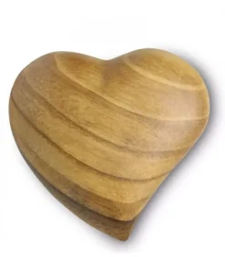 Coeur En Bois Asymetrique, 5 Cm|Waldfabrik, photophore en bois et étoile sapin de Noël Hot