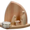 Crèche De Noël Moderne Avec Bougeoir|Schalling, crèche moderne Discount