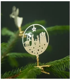 Crèche Nativite A Clipser Sur Le Sapin De Noël|Pluto Produkter, déco de Noël Scandinave Outlet