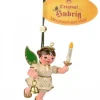Déco Sapin De Noël, Ange Avec Une Bougie|Hubrig, figurines pour enfant New