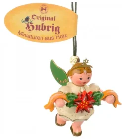 Déco Sapin De Noël, Ange Et Couronne De Fleurs|Hubrig, figurines pour enfant Outlet