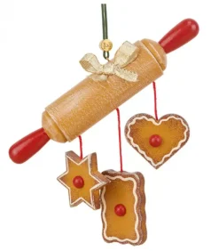Déco Sapin De Noël D'Autrefois. Rouleau A Patisserie Et Gateaux|Hubrig, figurines pour enfant Hot