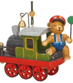 Déco Sapin Vintage, Ourson Et Petit Train|Hubrig, figurines pour enfant Hot