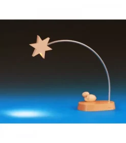 Etoile De Noël Electrique A Led Sur Socle, 21 Cm|Schalling, crèche moderne Discount