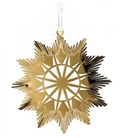 Etoile Design En Metal Dore A Accrocher|Pluto Produkter, déco de Noël Scandinave Best