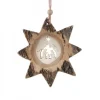 Etoile En Bois, Motif Cisele Crèche, 10 Cm|Waldfabrik, photophore en bois et étoile sapin de Noël Best