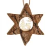Etoile En Bois, Motif Cisele Elan, 7 Cm|Waldfabrik, photophore en bois et étoile sapin de Noël Sale