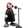 Figurine Jazz, Chanteuse Devant Micro|Köhler, Père Noël en bois Sale