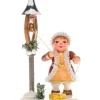 Fillette Et La Clochette De Noël - Village De Noël Miniature|Hubrig, figurines pour enfant Hot