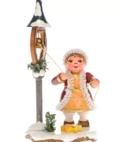 Fillette Et La Clochette De Noël - Village De Noël Miniature|Hubrig, figurines pour enfant Hot