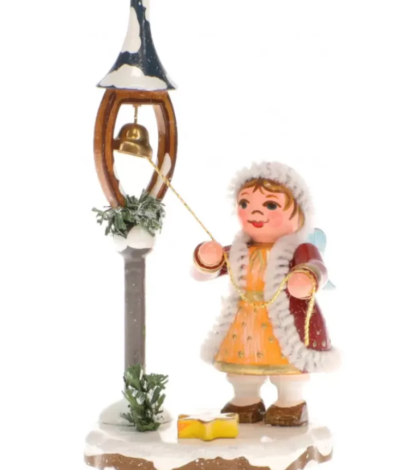 Fillette Et La Clochette De Noël - Village De Noël Miniature|Hubrig, figurines pour enfant Hot