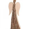 Grand Ange De Noël En Bois, Double Face 24 Cm|Waldfabrik, photophore en bois et étoile sapin de Noël New