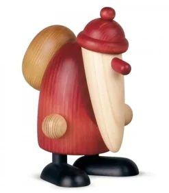 Grand Père Noël Avec Hotte, 19 Cm|Köhler, Père Noël en bois Discount
