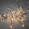 Guirlande Lumineuse Led Effet Gouttes, 50 Diodes Ambrees, Fil Noir|Konstsmide, guirlandes lumineuses de Noël Hot