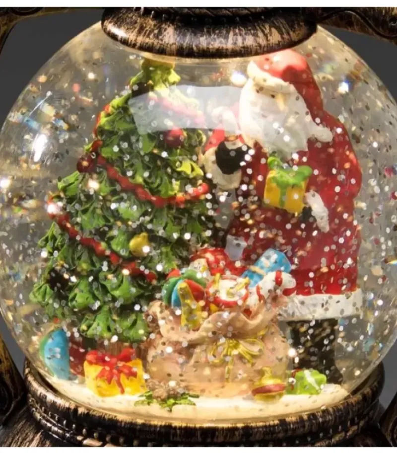 Lanterne À Neige Boule A Led, Père Noël, 20 Cm|Konstsmide, guirlandes lumineuses de Noël Best