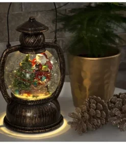 Lanterne À Neige Boule A Led, Père Noël, 20 Cm|Konstsmide, guirlandes lumineuses de Noël Best