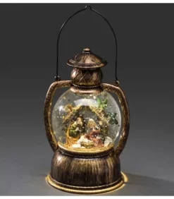 Lanterne À Neige, Crèche De Noël, 20 Cm|Konstsmide, guirlandes lumineuses de Noël