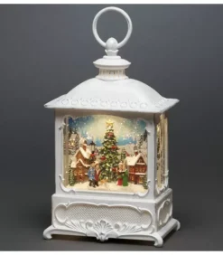 Lanterne De Noël Blanche, Village De Noël Avec Sapin|Konstsmide, guirlandes lumineuses de Noël Outlet