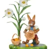 Lapin De Paques En Bois Avec Corbeille A Oeufs|Hubrig, figurines pour enfant Clearance