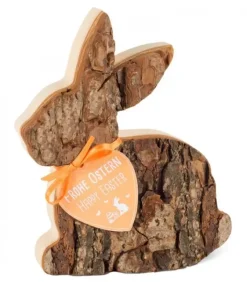 Lapin En Bois Couche, 12,5 Cm|Waldfabrik, photophore en bois et étoile sapin de Noël Outlet