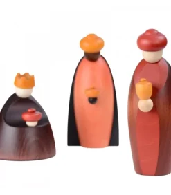 Les Trois Rois Mages Et Leurs Offrandes, 12 Cm|Köhler, Père Noël en bois Clearance