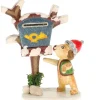 Livreur De Journaux, Chien - Village De Noël Miniature|Hubrig, figurines pour enfant New