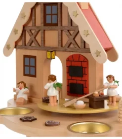 Manège De Noël Enfant Anges Patissiers|Richard Glasser, Pyramides de Noël allemandes Discount