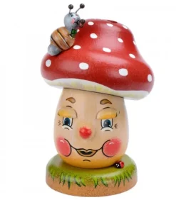 Personnage Brule-Encens Champignon Joyeux|Hubrig, figurines pour enfant Online