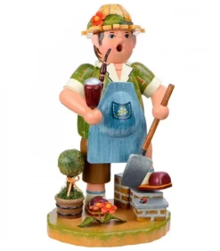 Personnage Brule-Encens Jardinier|Hubrig, figurines pour enfant Best