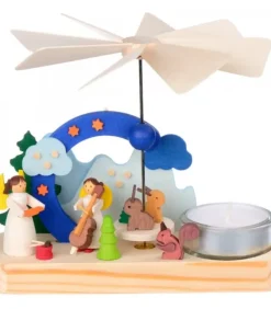 Petit Carrousel En Bois Anges Musiciens|Graupner, décoration de sapin de Noël, Déco Noël enfant Hot