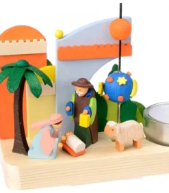 Petit Carrousel En Bois Crèche De Noël|Graupner, décoration de sapin de Noël, Déco Noël enfant Discount