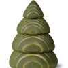 Petit Sapin De Noël En Bois Design, 6,5 Cm, Vert|Köhler, Père Noël en bois Best