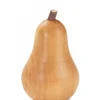 Petite Poire En Bois Poli, 4 Cm|Waldfabrik, photophore en bois et étoile sapin de Noël Sale