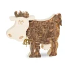 Petite Vache En Bois, 6 Cm|Waldfabrik, photophore en bois et étoile sapin de Noël Hot