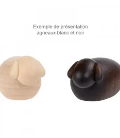 Petits Animaux Pour Crèche De Noël, Agneau Blanc|Köhler, Père Noël en bois Discount
