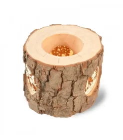 Photophore En Rondin De Bois Avec 3 Motifs Nature|Waldfabrik, photophore en bois et étoile sapin de Noël Clearance